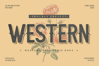 Western Font Ideas for Authentic Project Designs
