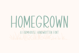 Craft Your Own Font: a Homegrown Design Project