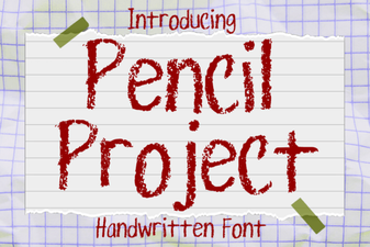 Design Your Website with the Pencil Project Font